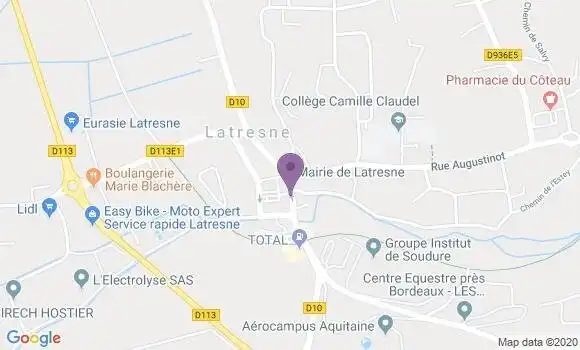 Localisation Caisse d