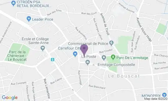Localisation Caisse d