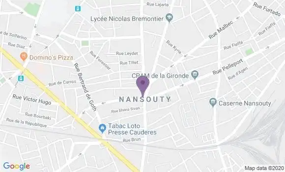 Localisation Caisse d