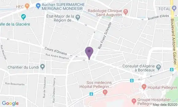 Localisation Caisse d
