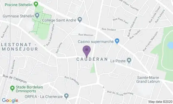 Localisation Caisse d