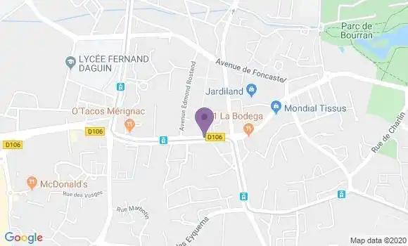 Localisation Caisse d