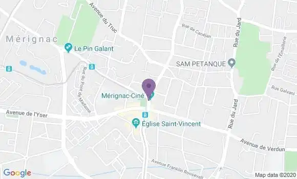 Localisation Caisse d