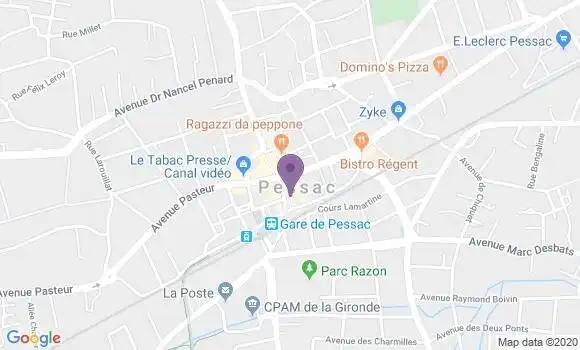 Localisation Caisse d