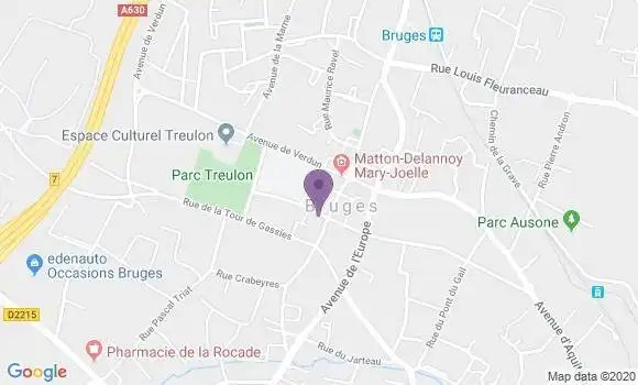 Localisation Caisse d