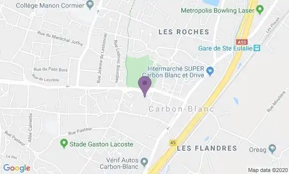 Localisation Caisse d
