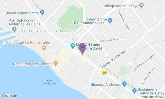 Localisation Caisse d