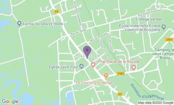 Localisation Caisse d