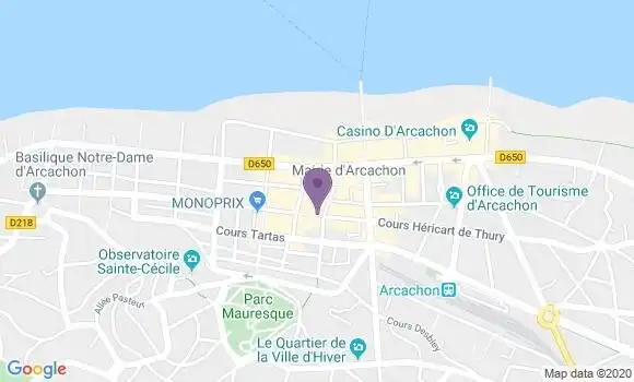Localisation Caisse d