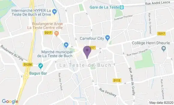 Localisation Caisse d