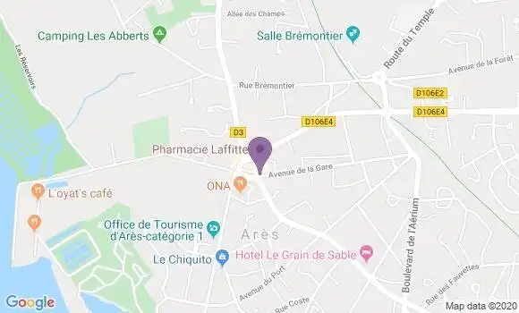 Localisation Caisse d