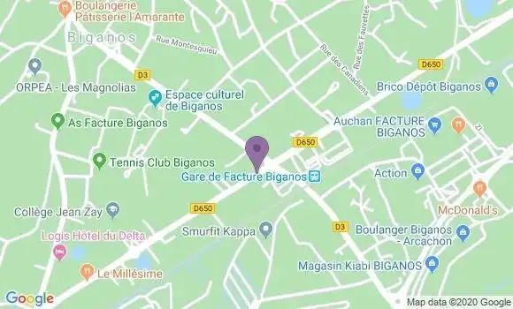 Localisation Caisse d
