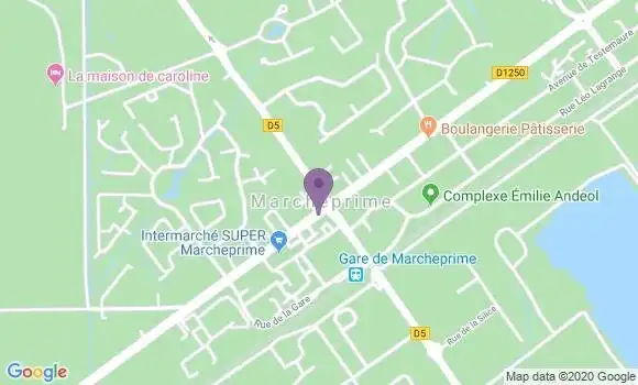 Localisation Caisse d