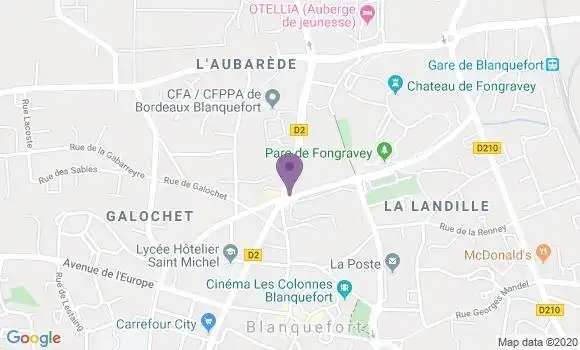 Localisation Caisse d