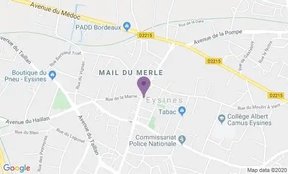 Localisation Caisse d