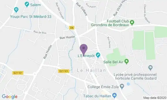 Localisation Caisse d