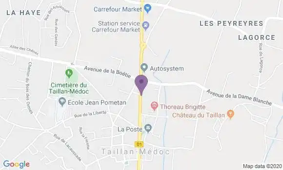 Localisation Caisse d
