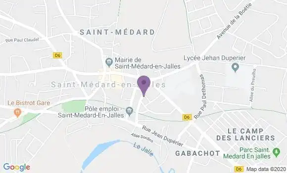 Localisation Caisse d