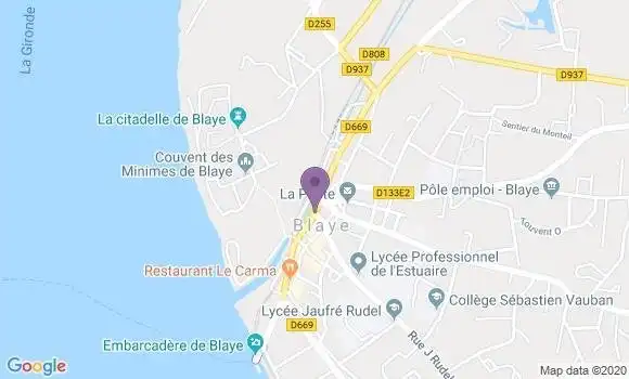 Localisation Caisse d