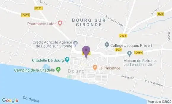 Localisation Caisse d