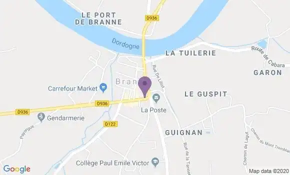 Localisation Caisse d