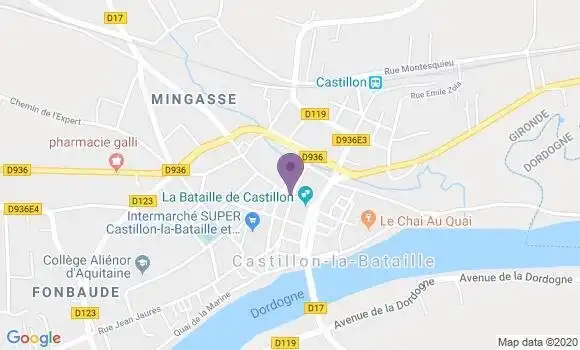 Localisation Caisse d