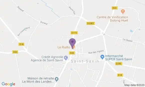 Localisation Caisse d