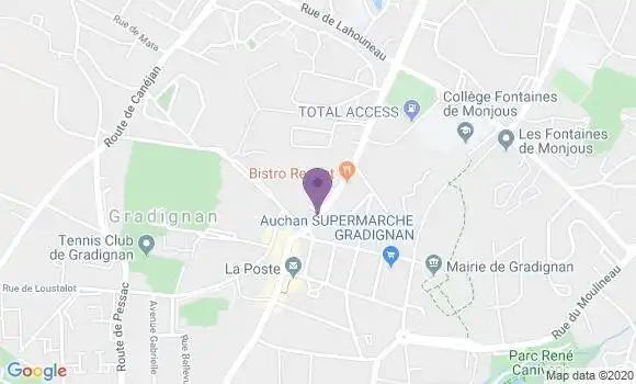 Localisation Caisse d