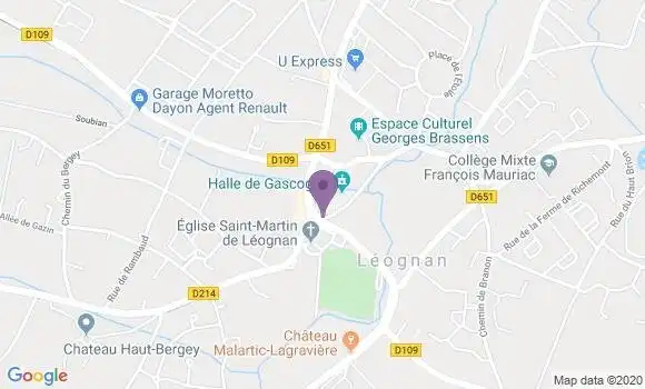 Localisation Caisse d