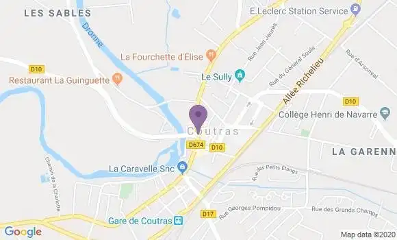 Localisation Caisse d