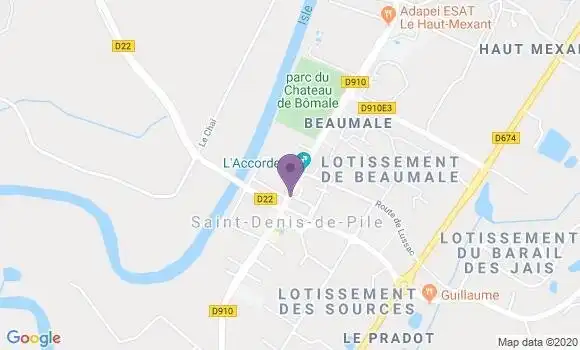 Localisation Caisse d
