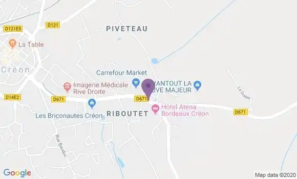 Localisation Caisse d