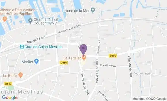Localisation Caisse d