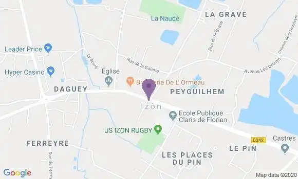 Localisation Caisse d