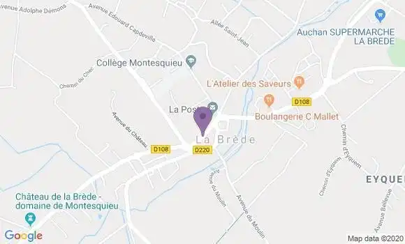 Localisation Caisse d