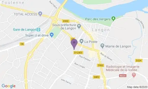 Localisation Caisse d