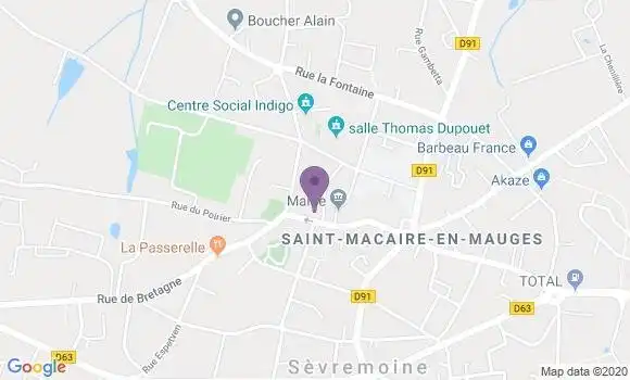 Localisation Caisse d