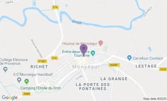 Localisation Caisse d