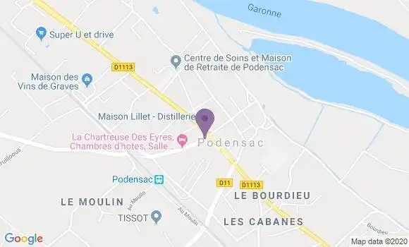 Localisation Caisse d