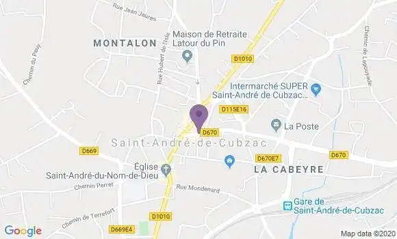 Localisation Caisse d
