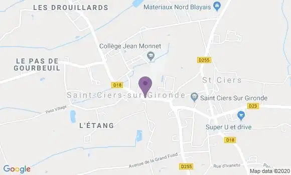 Localisation Caisse d