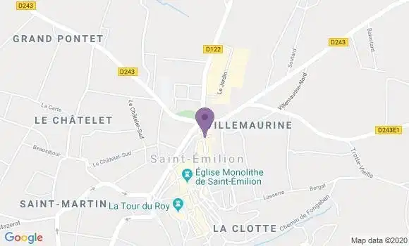 Localisation Caisse d