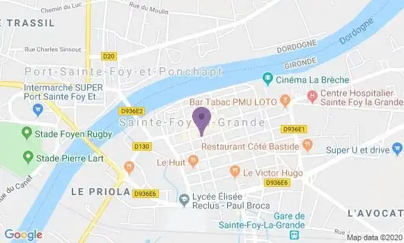 Localisation Caisse d
