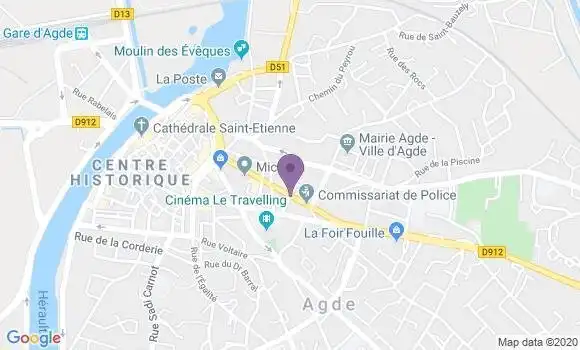 Localisation Caisse d