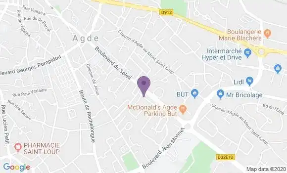 Localisation Caisse d