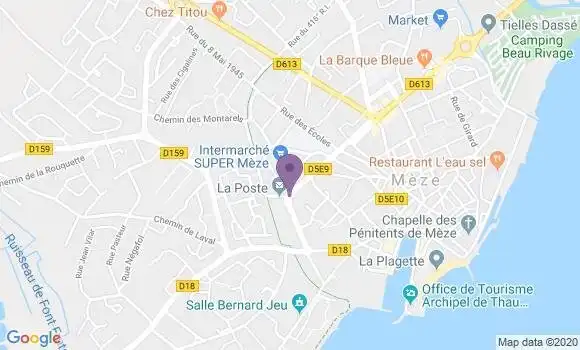 Localisation Caisse d