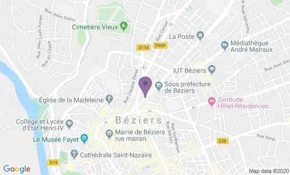 Localisation Caisse d