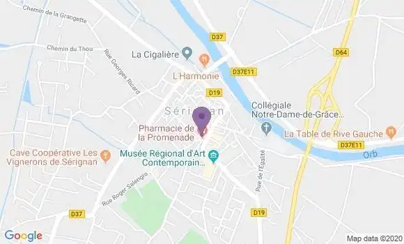 Localisation Caisse d