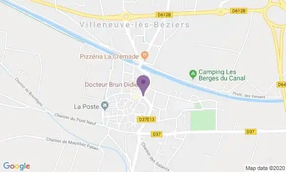 Localisation Caisse d