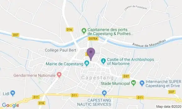 Localisation Caisse d